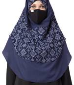 3 Pcs Set : Hijab, Under Hijab Cap & Mask