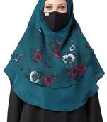 3 Pcs Set : Hijab, Under Hijab Cap & Mask