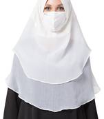 3 Pcs Set : Hijab, Under Hijab Cap & Mask