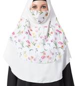 3 Pcs Set : Hijab, Under Hijab Cap & Mask