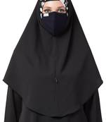 3 Pcs Set : Hijab, Under Hijab Cap & Mask