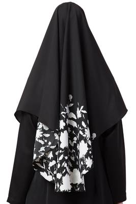 3 Pcs Set : Hijab, Under Hijab Cap & Mask 4