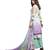 White digital print crepe salwar