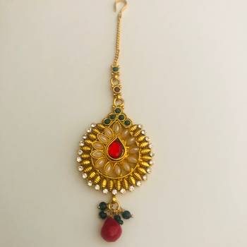 Multicolor maang-tikka 2