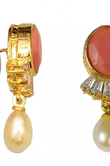 Pink pearl chokers