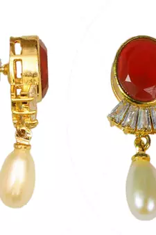Red pearl chokers