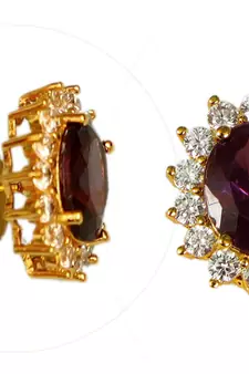 Purple pearl chokers