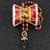 Religious Rudraksh Mala Om Gold Pendant for Men and Women