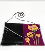 Black/Purple Bling-Sling