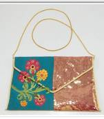 Turq/Gold Bling-Sling