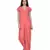 Women's Drape Georgette Party/ Casual Jumpsuit in Peach