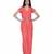 Women's Drape Georgette Party/ Casual Jumpsuit in Peach
