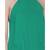 Women's Halter Neck Ruffle Drape Georgette Party/ Evening Gown in Spring Green