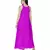 Women's Halter Neck Ruffle Drape Georgette Party/ Evening Gown in Mauve