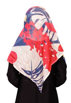 Women's Multi Color Printed BSY Magic Fabric Scarf Hijab Dupatta 2