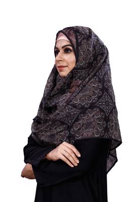 Women's Occasion Wear Printed BSY Magic Fabric Scarf Hijab Dupatta  3