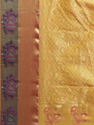 CLASSICATE from the house of The Chennai Silks  Women's Magenta Kanjivaram Silk Saree With Blouse 2