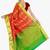 CLASSICATE from the house of The Chennai Silks  Women's Orange Kanjivaram Silk Saree With Blouse