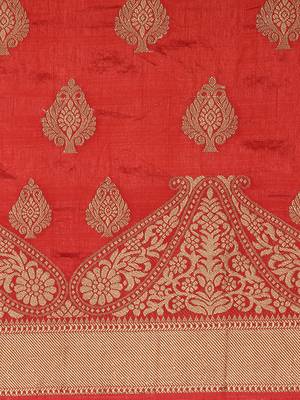 CLASSICATE from the house of The Chennai Silks  Women's Multicolor Dupion Saree With Blouse 3