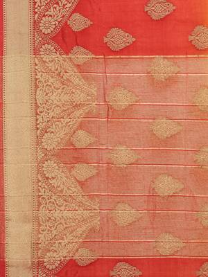 CLASSICATE from the house of The Chennai Silks  Women's Multicolor Dupion Saree With Blouse 4