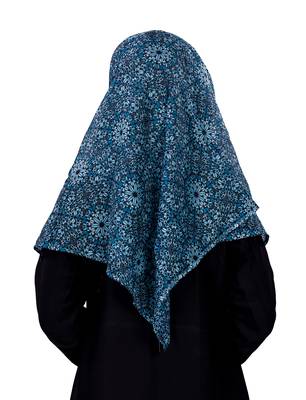 Women's Floral Printed BSY Magic Scarf Hijab Dupatta 4