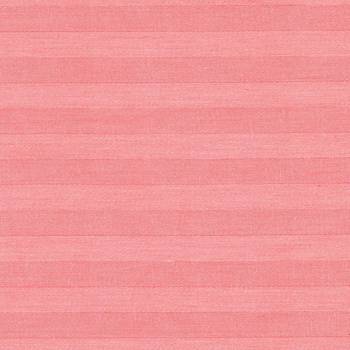 Premium Luxury Cotton Satin Striped Double Bed King Size Bedsheet (100 In x 108 In) with 2 pillow cover - Peach 2