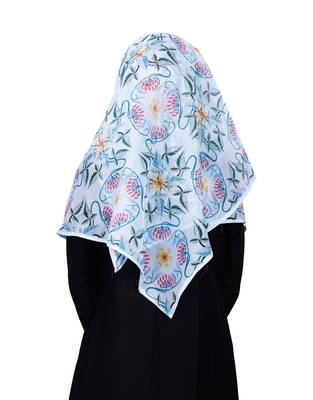 JSDC Women's Printed BSY Magic Scarf Hijab Dupatta 5