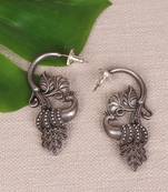 Silver earrings
