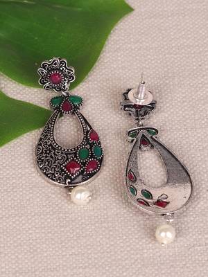 Silver earrings 4