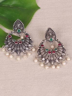 Silver earrings 1