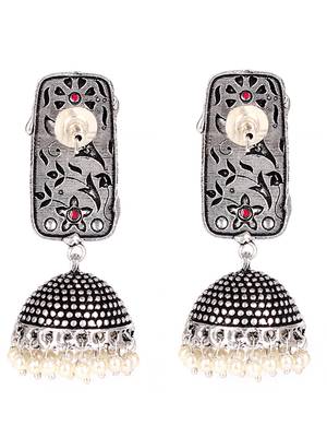 Silver earrings 4