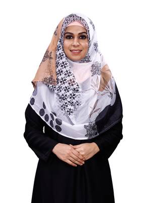 JSDC Women's Printed BSY Magic Fabric Scarf Hijab Dupatta 1