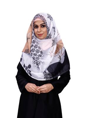 JSDC Women's Printed BSY Magic Fabric Scarf Hijab Dupatta 2