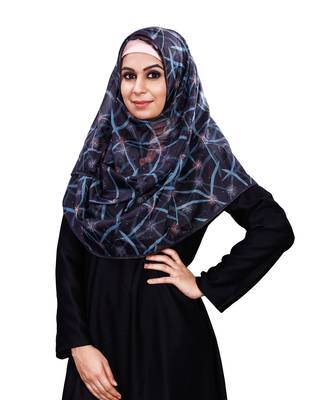 JSDC Women's Printed BSY Magic Scarf Hijab Dupatta 2