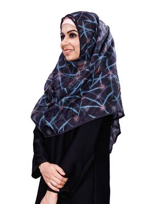 JSDC Women's Printed BSY Magic Scarf Hijab Dupatta 4
