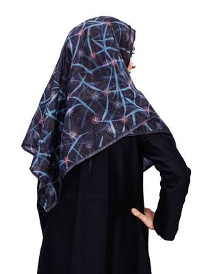 JSDC Women's Printed BSY Magic Scarf Hijab Dupatta 5