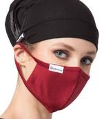 2 Pcs Set-Under Hijab Bonnet Cap and Mask Combo