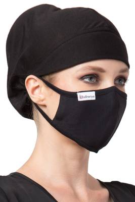 2 Pcs Set-Under Hijab Full Cap and Mask Combo 1