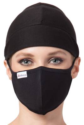 2 Pcs Set-Under Hijab Full Cap and Mask Combo 5