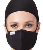 2 Pcs Set-Under Hijab Tie Up Cap and Mask Combo