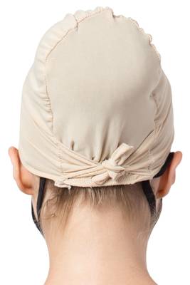 2 Pcs Set-Under Hijab Shimmer Cap and Mask Combo 5
