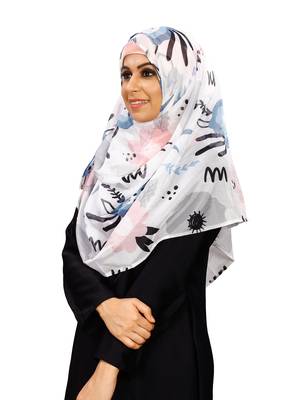 JSDC Daily Wear Printed BSY Magic Scarf Hijab For Women 2