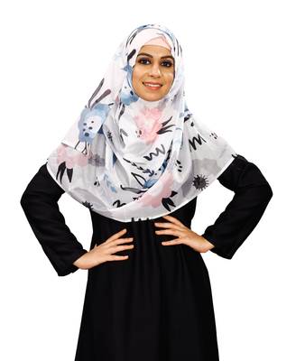 JSDC Daily Wear Printed BSY Magic Scarf Hijab For Women 4