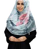JSDC Floral Printed BSY Magic Hijab For Women