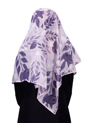 JSDC Leaf Printed BSY Magic Scarf Hijab For Women 5