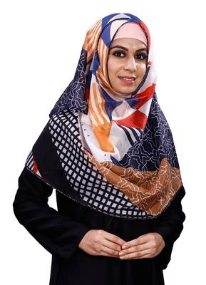 JSDC Printed BSY Magic Scarf Hijab Dupatta For Women 5