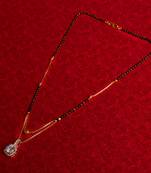 White mangalsutra