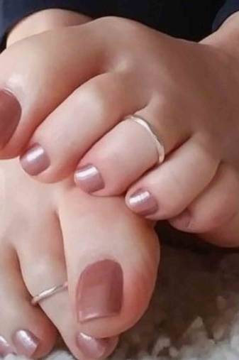 White toe-rings