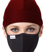 2 Pcs Set-Under Hijab Full Cap and Mask Combo