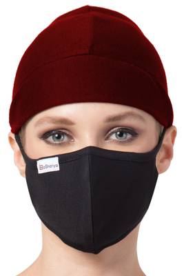 2 Pcs Set-Under Hijab Full Cap and Mask Combo 2